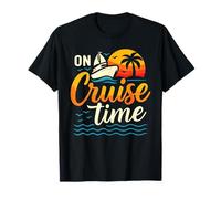 On Cruise Time T-Shirt Funny Cruising Family Vacation T-Shirt
