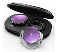 On Ear Headphones Bluetooth 5.4, Noise Cancelling Open Ear Headphones Wireless, Water-Drop Shaped Clip On Sport Headset Bluetooth with 4 Microphone, Comfort Fit Earphones with Long Battery Life