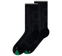 On - Elite Run Sock High - Running socks size 41-43, black