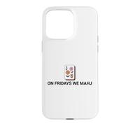 On Fridays We Mahj Case for iPhone 15 Pro Max
