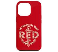 On Fridays We Wear Red Remember Everyone Deployed Case for iPhone 13 Pro