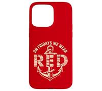 On Fridays We Wear Red Remember Everyone Deployed Case for iPhone 15 Pro Max