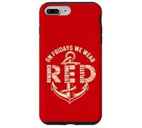 On Fridays We Wear Red Remember Everyone Deployed Case for iPhone 7 Plus/8 Plus