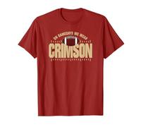 On Gamedays We Wear Crimson Old Gold Lettering T-Shirt