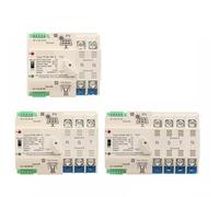 On-Grid Solar Power Automatic Transfer Switch Din Rail 2P 3P 4P 63A 100A AC220V ATS PV Power To City Power W2R 1Pcs(PV 110V,2P 63A)