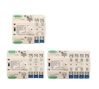 On-Grid Solar Power Automatic Transfer Switch Rail 2P 3P 4P 63A AC220V ATS PV System Power to City Power 1Pcs (Color : 4p 63a, Size : PV 110V)