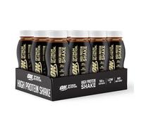 ON High Protein Shake Bottles, Ready To Drink Healthy Snacks, No added sugars, low fat, Post Workout Snack for Men and Women, Chocolate Flavour, 12x500ml, Packaging may vary