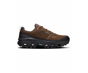 On - Hiking day shoes - Cloudrock Low WP M Earth/Black for Men in Nylon - Size 42 - Brown Brown 42