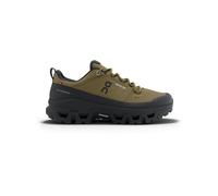 On - Hiking shoes - Cloudrock Low WP 1 M Hunter/Black for Men - Size 10,5 UK - Brown Brown 10.5 UK
