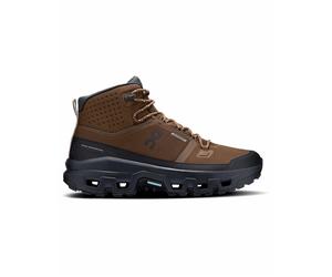 On - Hiking shoes for day hikes in GORE-TEX - Cloudrock Mid WP M Earth/Black for Men in Nylon - Size 42 - Brown Brown 42