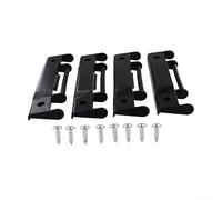On Hinge,2 Pack Snap-On Hinge Replacement Kit For For Igloo For Trailmate Journey 70 Qt Cooler, Heavy Duty Repair Parts For Camping Picnic Outdoor Use, Black(4pcs)