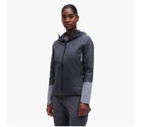 On Insulator Jacket XL Women’s Waterproof Wool Coat for Running and Outdoor Activities in Flint/Granite