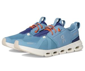On Kids unisex-child Cloud Sky (Big Kid) Sneaker, Dust/Acai, 5 US Big Kid