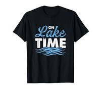 On Lake Time T-Shirt Cool Camping Outdoor Outfit T-Shirt