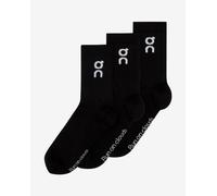 On Logo High black socks (3 pairs) - M