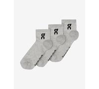 On Logo Mid light grey socks 3 pairs - XS