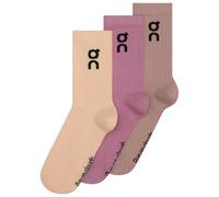 On - Logo Sock High 3-Pack - Sports socks size 43-46, sand