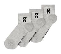 On - Logo Sock Mid 3-Pack - Sports socks size L - EU: 47-49, grey
