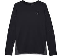 On - Men's Long sleeves trail running T-shirt - Performance Long-T Black for Men - Size M Black M