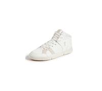 On Men The Roger Clubhouse Mid Sneaker, White Sand, 10.5 UK