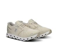 On Men's Cloud 5 Sneaker, Cream/Sand, 8 UK