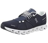 On Men's Cloud 5 Sneaker, Midnight | White, 8 UK