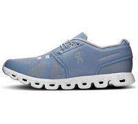 On Mens Cloud 5 Textile Synthetic Chambray White Trainers 8 UK