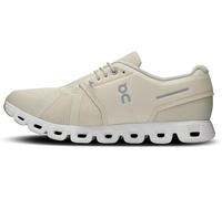 On Mens Cloud 5 Textile Synthetic Cream Sand Trainers 7 UK