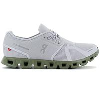 On Mens Cloud 5 Textile Synthetic Glacier Reseda Trainers 11 UK