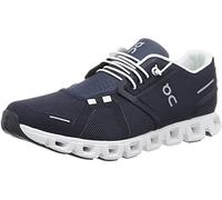 On Mens Cloud 5 Textile Synthetic Midnight White Trainers 8.5 UK