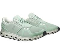 On Men's Cloud 6 Sneakers, Mineral/Ice, 9