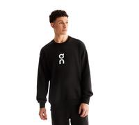 On Mens Club Crew Sweatshirt Size: Extra Large, Colour: Black