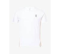 On Mens On Performance Logo Stretch-Jersey T-Shirt White, Silver XL