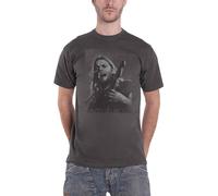 On Microphone Halftone T Shirt David Gilmour Grey XL
