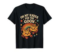 On My Knees for The Goon Crab Rangoon Meme Dumb Gooning T-Shirt