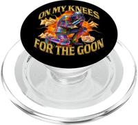 On My Knees For The Goon Funny Crab Rangoon PopSockets PopGrip for MagSafe