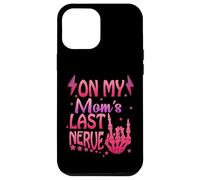 On My Moms Last Nerve Funny Quote For Kids Boys Girls Humour Case for iPhone 12 Pro Max