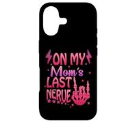 On My Moms Last Nerve Funny Quote For Kids Boys Girls Humour Case for iPhone 17