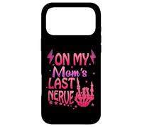 On My Moms Last Nerve Funny Quote For Kids Boys Girls Humour Case for iPhone 17 Pro Max