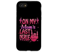 On My Moms Last Nerve Funny Quote For Kids Boys Girls Humour Case for iPhone SE (2020) / 7/8