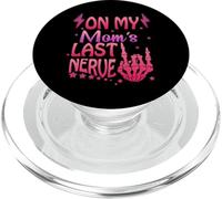 On My Moms Last Nerve Funny Quote For Kids Boys Girls Humour PopSockets PopGrip for MagSafe