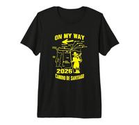 On My Way 2026 Camino De Santiago Pilgrim Premium T-Shirt