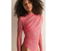 On My Way Bodysuit by Intimately at Free People in Camellia, Size: Medium - female