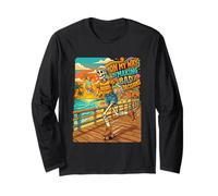 On My Way Making Bad Decisions Skeleton Vacation Long Sleeve T-Shirt