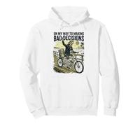 On My Way Making Bad Decisions Skeleton Vacation Pullover Hoodie