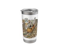 On My Way Making Bad Decisions Skeleton Vacation Stainless Steel Insulated Tumbler