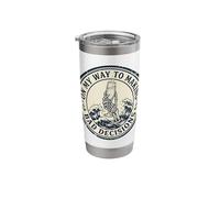 On My Way Making Bad Decisions Skeleton Vacation Stainless Steel Insulated Tumbler