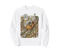 On My Way Making Bad Decisions Skeleton Vacation Sweatshirt