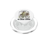 On My Way To Crochet Things And Cause Chaos PopSockets PopGrip for MagSafe