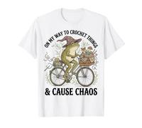 On My Way to Crochet Things and Cause Chaos T-Shirt